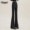 Женские однотонные повседневные брюки Silkbay с микро-клешем