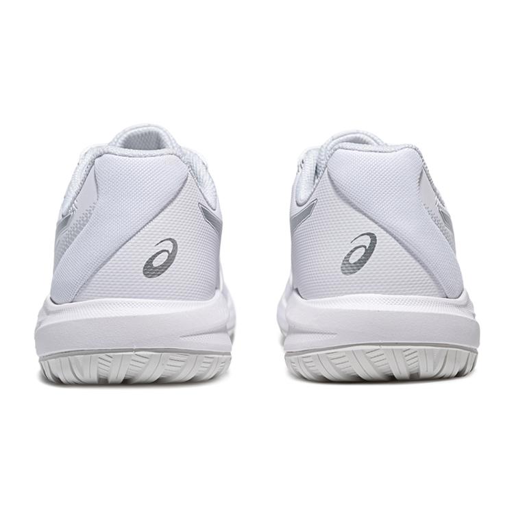 ASICS Tennis Shoes Women's Low Top White/Silver Gray