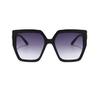 Oversized Sunglasses Women Black Fashion Square Sun Glasses Male Vintage Retro Glasses Female Women  Hombre
