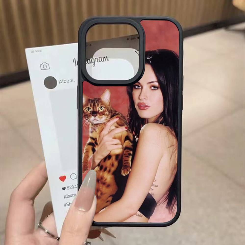 Чехол для телефона Jennifer's Body Меган Фокс Черный Силиконовый Жесткий Пластик Для Iphone 17 Air 16 15 14 13 12 11 Pro Max PC+TPU Чехол