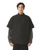 Seamless Quilted Down Pullover Size XL JK-25AU030, Men's/Women's, Black,