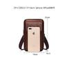 Whatna Natural Cowhide Mini Shoulder Bag 3way Crossbody Bag Belt Pouch Mini Chest Bag Waist Bag Small Pochette Thick Leather Genuine Leather Vertical