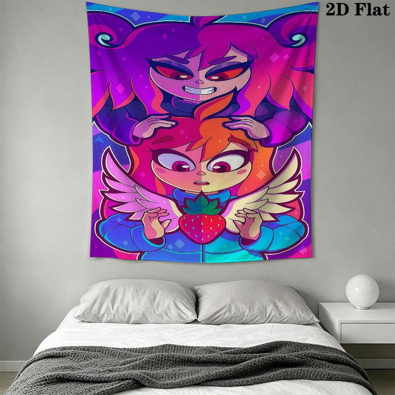 Celeste Aura Wall Hanging Printed Fabric Blanket Decorative Tapestries for Bedroom Living Room Home Decor