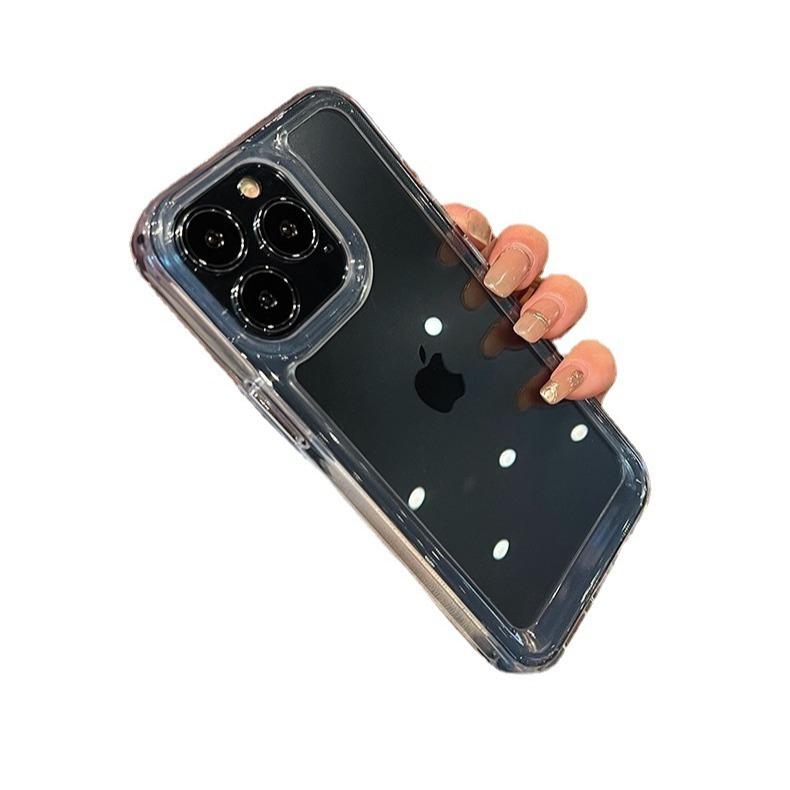 Модный и Подходящий для Iphone13promax, Прозрачный Чехол для телефона IPhone 12 14 Полное покрытие 11 Противоударный Защитный чехол