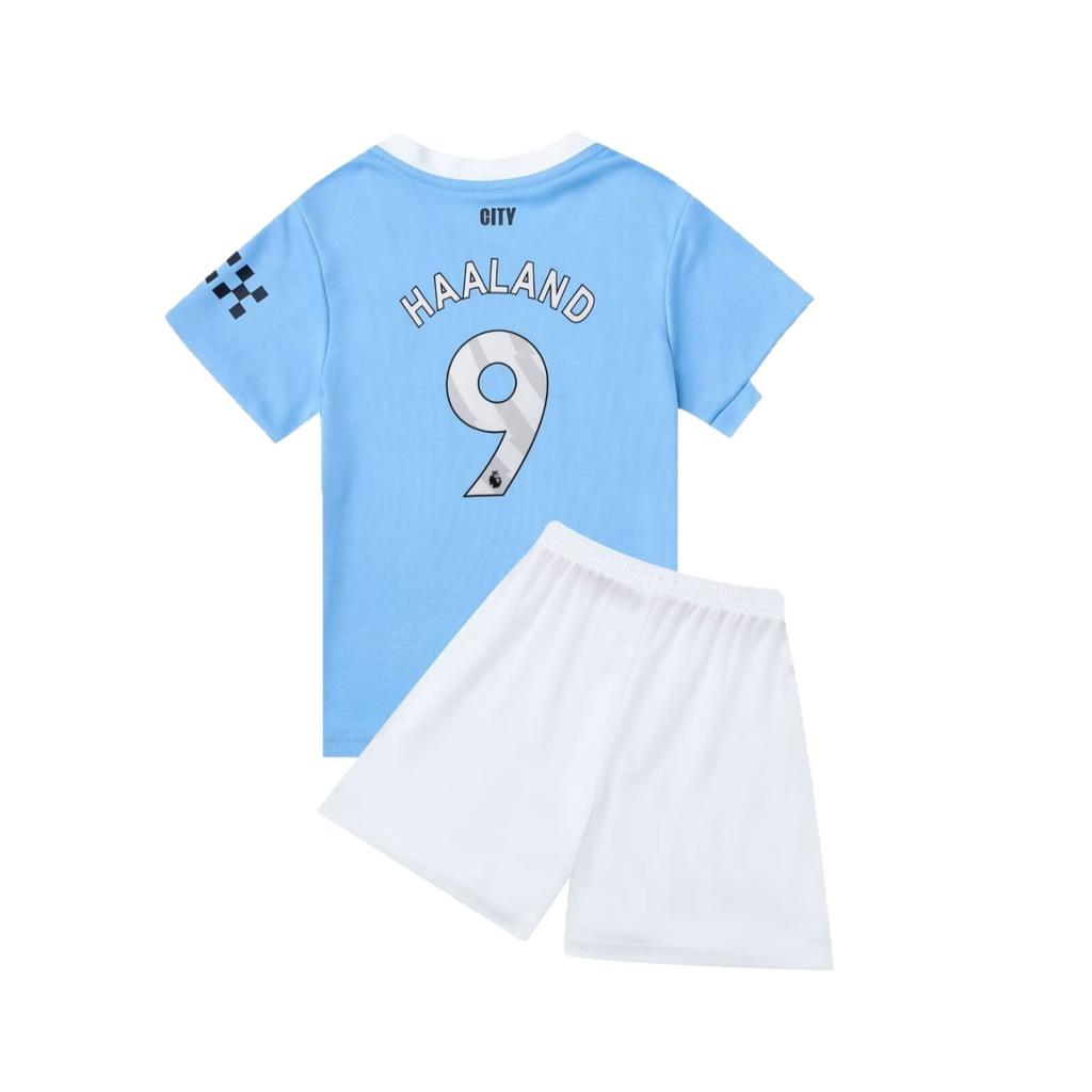 25-26 Man C Home Court No. 9 Football Jersey Children'S Jersey Children'S Clothing Size 14-3Xl
