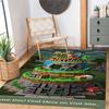 Minecraft Personalized Name Floor Mat Perfect For Balcony Living Rooms Foyer Playrooms Antislip Carpet Anime Office Decor Wedding Party Gift