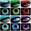 AMARA 2pcsCosplay Anime Eyes Lenses for Eyes AYY Series Makeup Sharingan Beauty Contact Lenses Eye Cosmetic Color Lens Eyes