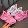 Детская сетчатая обувь, дышащие весенние кроссовки для девочек, модная обувь для папы