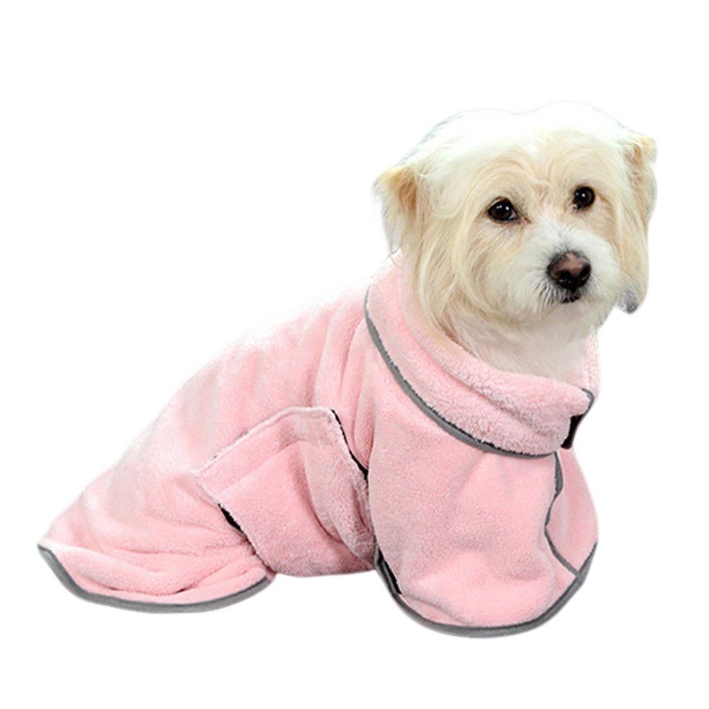 Soft Pet Bath Towels Quick-drying Dog Towel Cute Pet Pajamas for Small Large Dog