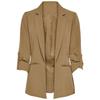 Spring and Autumn Casual Women's Suit Indoor and Outdoor Cardigan Jacket Professional Formal Wear