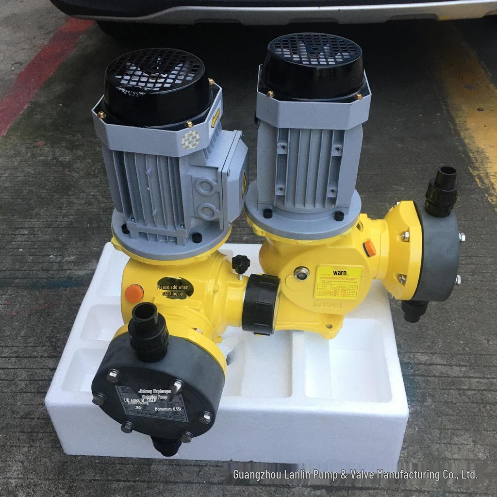 GM/JXM Explosion-Proof Diaphragm Pump - PVC/Stainless Steel/PTFE/Teflon