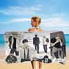 bl Anime payback Beach Towel Colorful Bath Towels for Girl Microfiber Quick Dry Sand Free Beach Yoga Spa Gym Pool