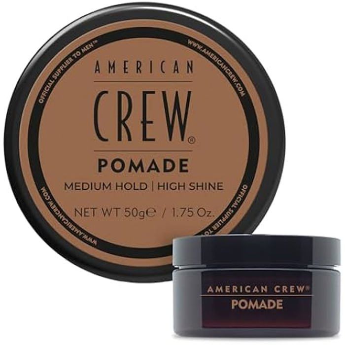 Pommade - AMERICAN CREW - Cheveux Bouclés - 76 ml - Finition Soignée - Maintien Inégalé