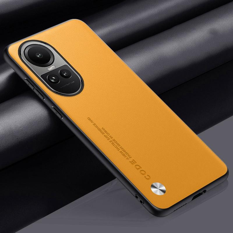Роскошный чехол из искусственной кожи для OPPO Reno 10 Pro 5G, задняя крышка, силиконовый противоударный защитный чехол для телефона для OPPO Reno10 Pro 10Pro