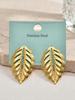 Women's Exquisite Leaves Stud Earrings, Exquisite Fashion Classic Jewelry Wholesale