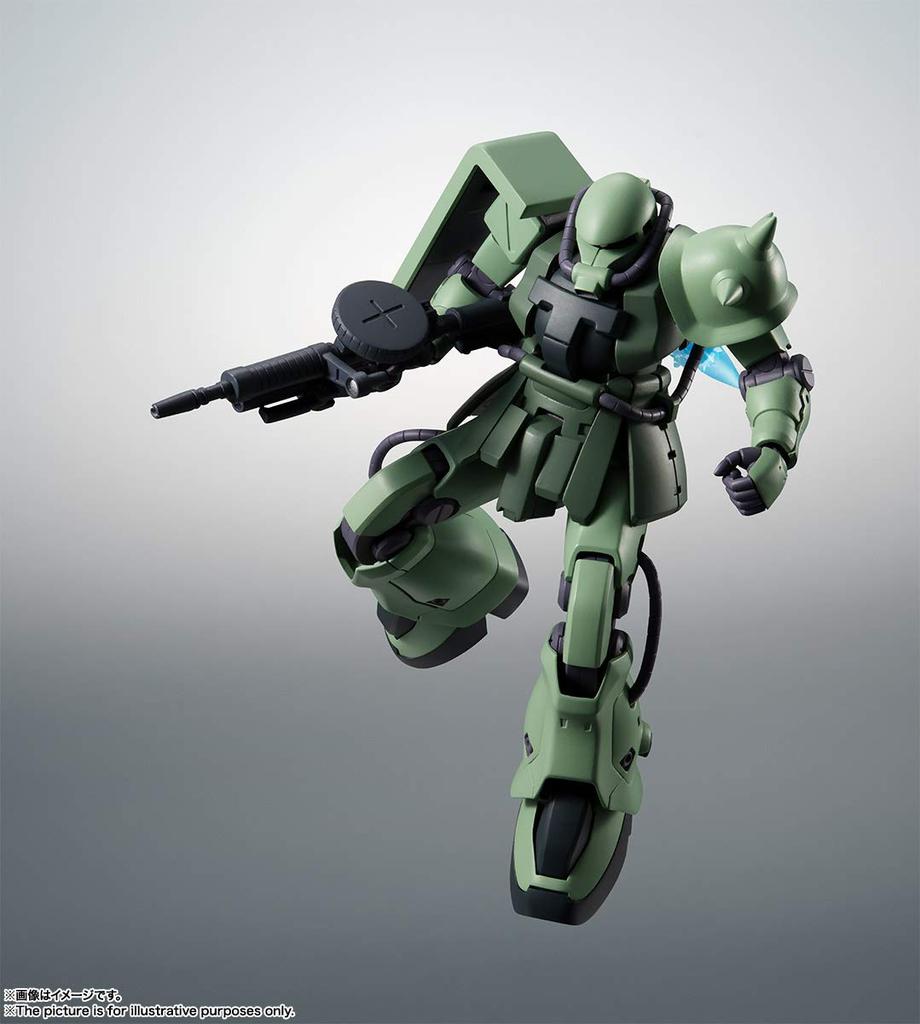 TAMASHII NATIONS ROBOT Spirits Mobile Suit Gundam 0083 Zaku IIF тип 2 125 мм окрашенная подвижная фигурка [SIDE MS] MS-06F-2 ver. АНИМЕ. приблизительно. АБС и ПВХ