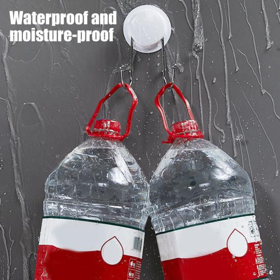 1/4 шт. крючки на присосках для ванной комнаты прочные несущие водонепроницаемые простая установка без сверления вешалка для полотенец для хранения