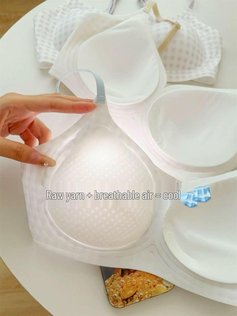 Бесшовный беспроводной летний бюстгальтер Cool Touch для женщин с маленькой грудью