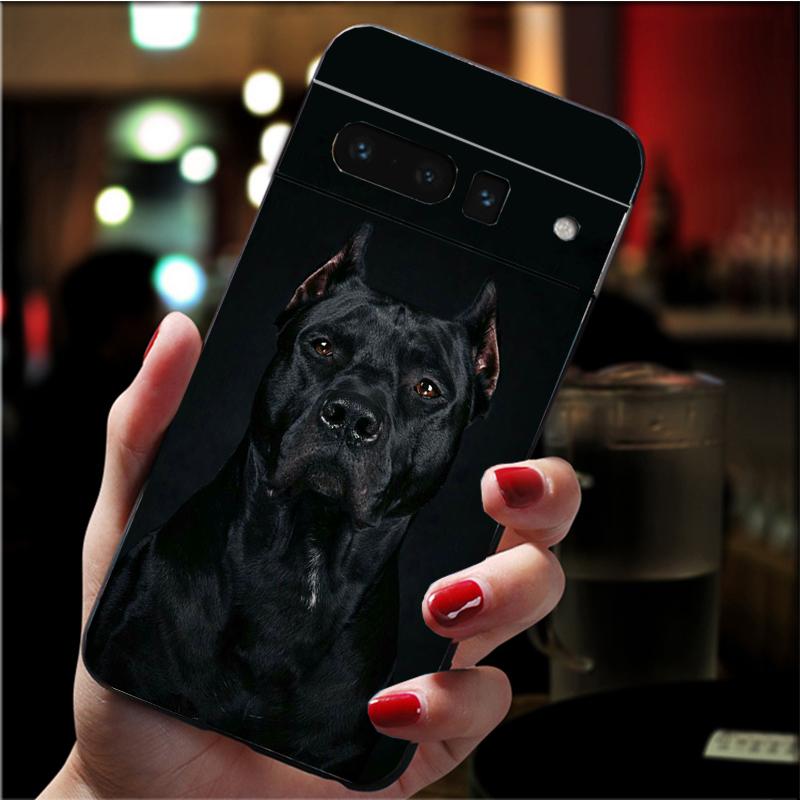 Phone Case for Google Pixel 7 Pro 7 6A 6 Pro 5A 4A 3A Pixel 4 XL Pixel 5 6 4 3 XL 3A XL 2 XL Dachshund Doberman Dog Case Funda