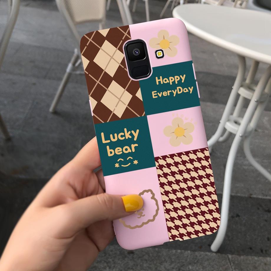 Чехол для Samsung A6+ 2018 Чехол A6 2018 A600F Мягкий Силиконовый ТПУ Чехол для Телефона Для Samsung Galaxy A6 Plus 2018 A605 A605F Чехол Capas