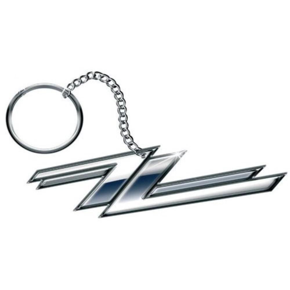 ZZ Top Twin Zees Logo Keyring
