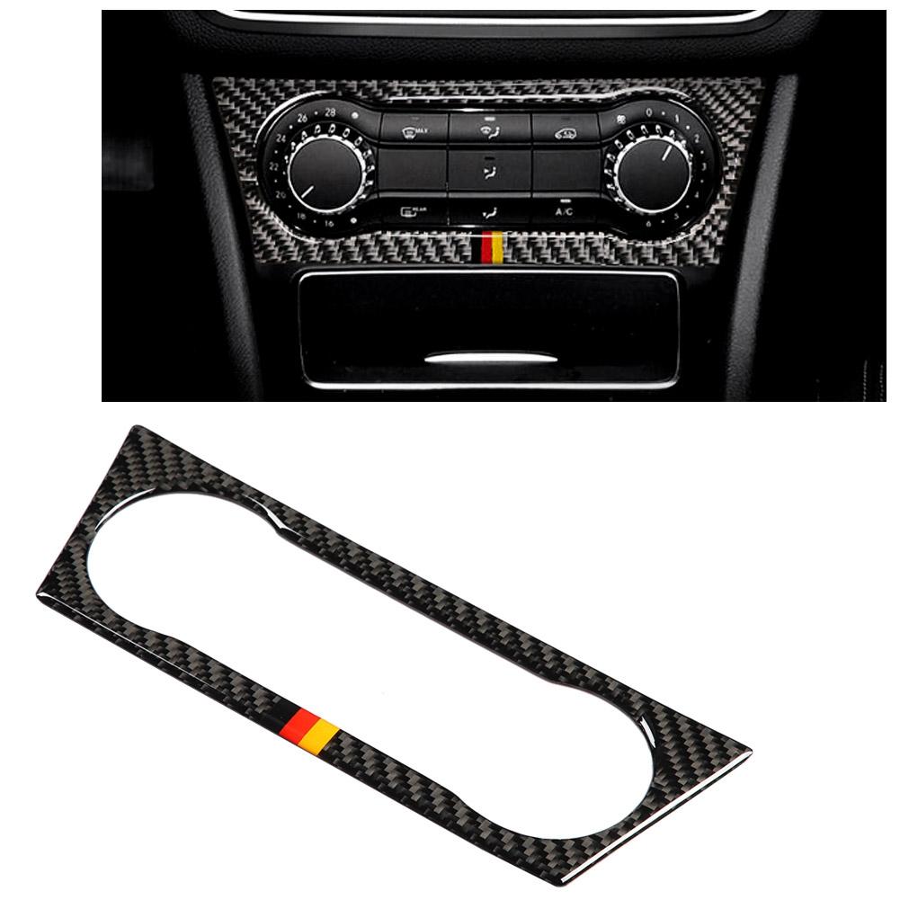 Car   Conditioner AC Control Panel Frame Sticker Cover Trim for ACelsiusBCelsiusGLACelsiusCLA Left Drive #1