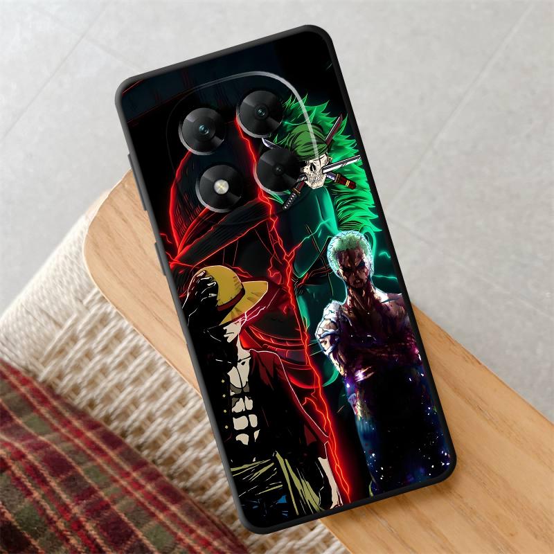 Крутой зеленый чехол Zoro из One Piece для Xiaomi Redmi Note 10S 9S 7 8 12s 13 14 Pro Plus 9 10 11 12 Pro 11s Черный мягкий чехол для телефона