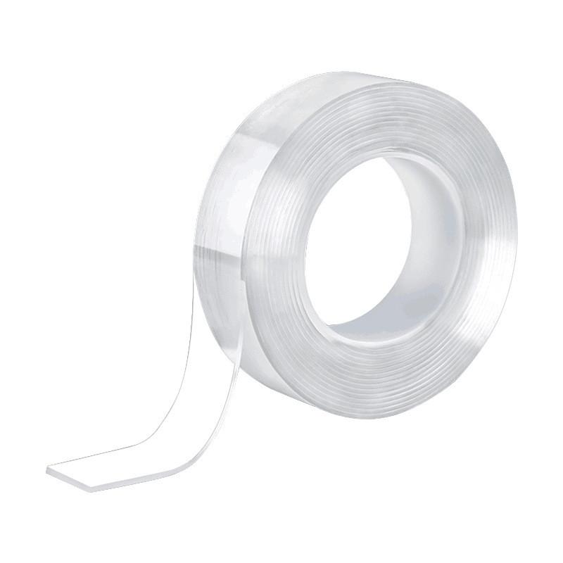 1/2/3/5 м Nano Tracsless двусторонняя лента прозрачная без следов многоразовая водонепроницаемая клейкая лента очищаемая домашняя Gekkotape