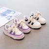Girls Board Shoes Low-top 2025 Spring and Autumn New Children's Sports Shoes Boys Soft-soled White Shoes Spring Casual Shoes Tide