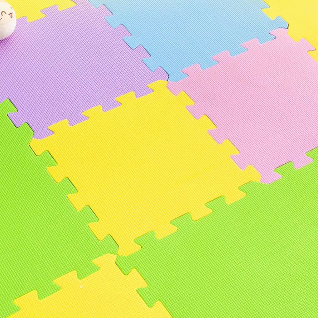 20 Pieces Baby Puzzles Floor Carpet Interlocking Exercise Non-slide Foam Educational Play Mat Home Living Room