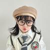 Spring Autumn Beanies Cap Korean Painter Hats Retro Baby Beret  Boys Girls