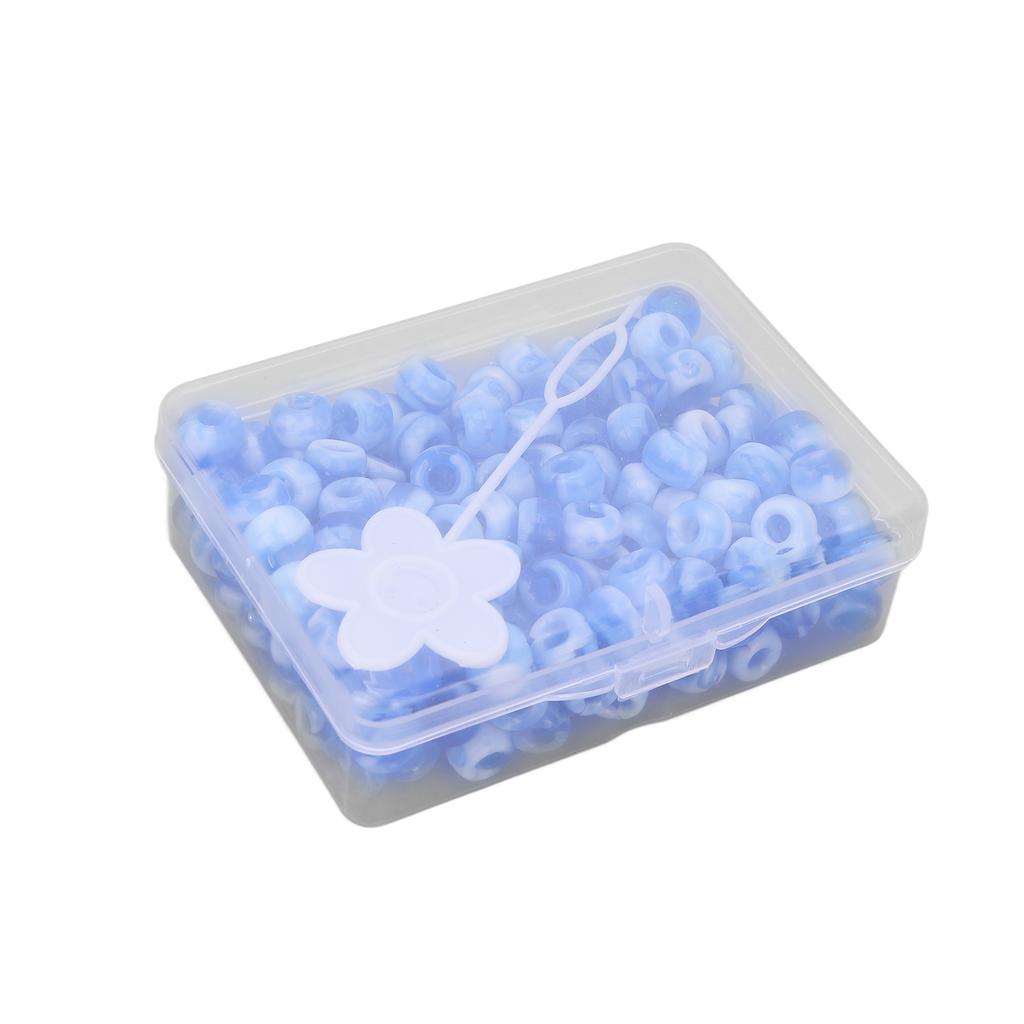 Набор бусин-пони, конфетный цвет, бусины для изготовления украшений своими руками, бусины для волос для изготовления браслетов, ожерелий, поделок, синий