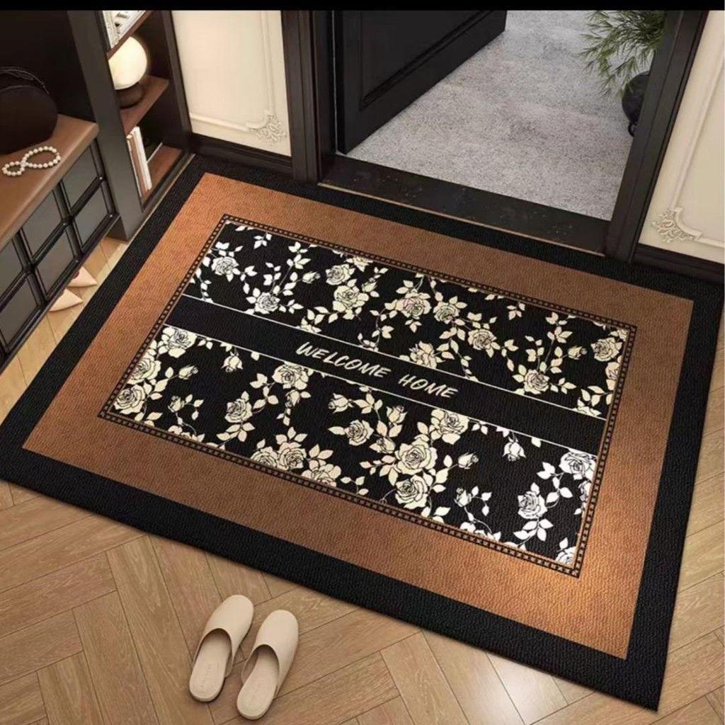 Роскошный противоскользящий коврик для входной двери – подушечка из диатомовой земли для удаления пыли для прихожей и обувной зоны