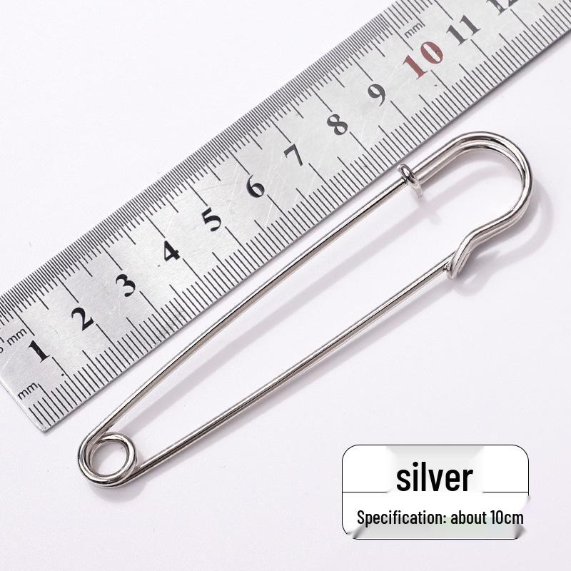 Большая булавка для шали, пряжка для свитера, брошь - Ручная работа, аксессуар для DIY-украшений