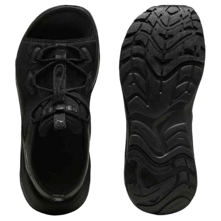 Puma Гипнотические сандалии Triple Black Унисекс Кроссовки 401653-01