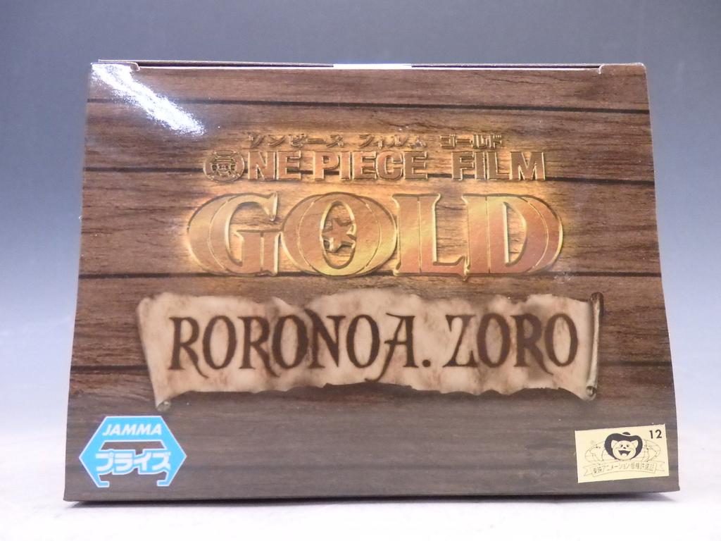 One Piece DXF THE GRANDLINE MEN ONE PIECE FILM GOLD Roronoa Zoro Anime Figure Goods Prize Banpresto Vol.3