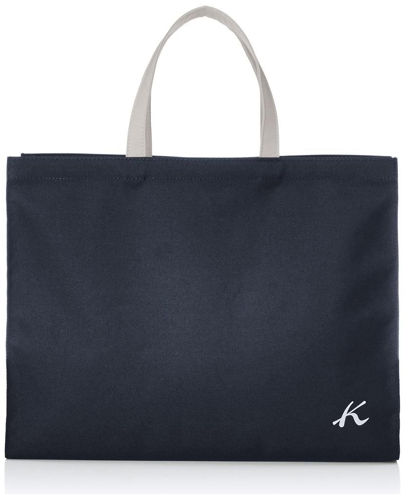 A4 Perfect Size Shopping Bag RH0573 Dark Gray 10821 [Kitamura] Women's Blue/Light [Navy]