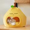 Кровать для кошки Собачья будка для кошки Полузакрытый ветрозащитный домик для питомца Котенок Спальный домик для кошки Гнездо для кошки Все сезоны