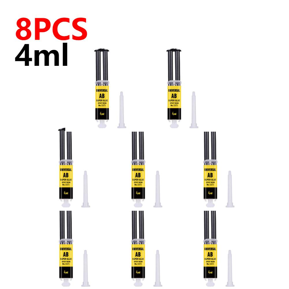 Универсальный клей AB Эпоксидная смола Клей AB Холодная сварка Для металла Нержавеющая сталь Стекло Инструмент для ремонта Сильный клей Супер Жидкий клей