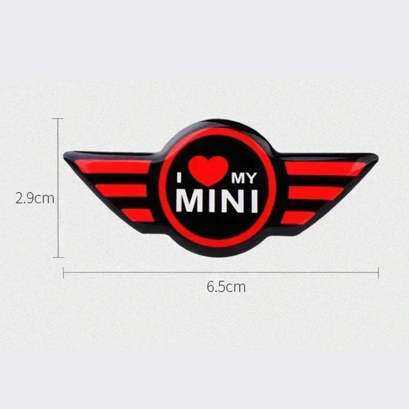 Наклейка-логотип на центр руля автомобиля для Mini Cooper John Cooper Works R50 R52 R53 R55 R56 F54 F55 F56 F60 Декор интерьера