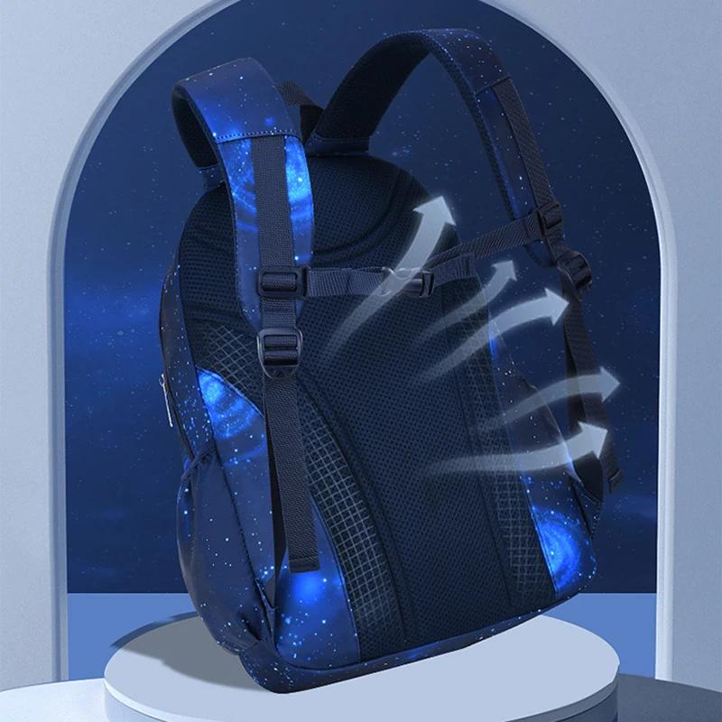 Children Orthopedics School Bags Kids Backpack Primary Schoolbag For Girls Boys Waterproof Backpacks BookBag Mochila