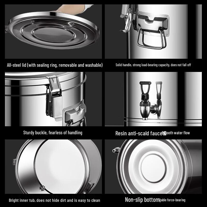 Bingyue 70L Commercial Stainless Steel Insulated Beverage Dispenser