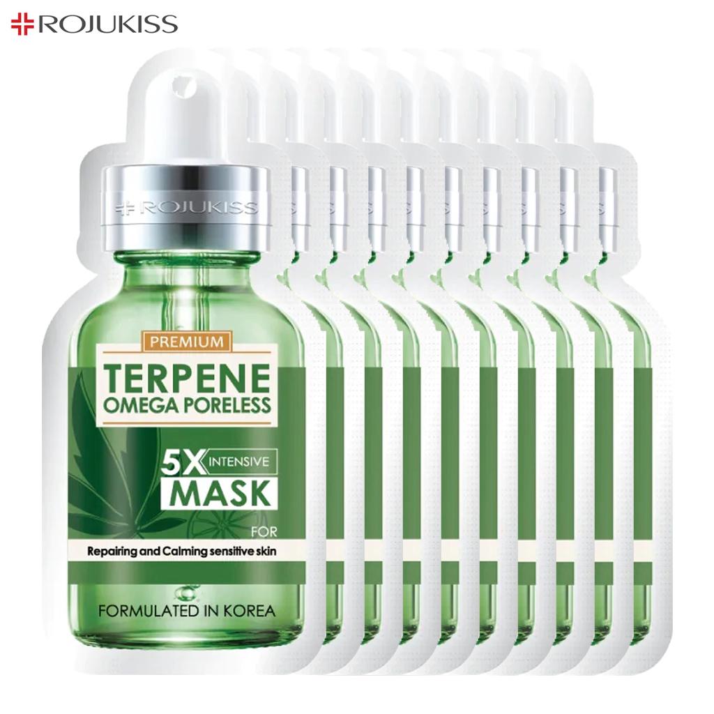 Rojukiss Акне/Укрепляющая/Красная сыворотка/Глута/HYA/Омега/Идеальная/Восстанавливающая/Белая/Цинковая интенсивная маска без пор 5X 25 мл - Thai Skincare