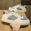 2024 Winter New Versatile Trendy Shoes Sports Low-top Board Shoes Trendy Hong Kong Style Men's White Casual Shoes Sports Shoes