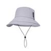 Spring and Summer New Arrival Solid Color Sun Hat Hat Female Outdoor Big Brim Sun Protection Casual Face Show Little Wild Bucket Hat