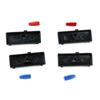 BDP88-13 4 Pcs Air Conditioner Climate Control Panel Up Down Button Cover Set for BMW X5 E53 2000-2006 E39 1996-2003 64116915812