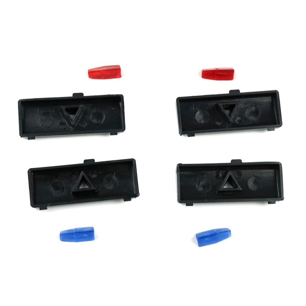 BDP88-13 4 Pcs Air Conditioner Climate Control Panel Up Down Button Cover Set for BMW X5 E53 2000-2006 E39 1996-2003 64116915812