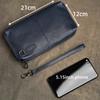 Натуральная кожа, повседневный мужской клатч, кошелек для телефона, мини-кошельки для монет, держатель для кредитных карт, черные деловые маленькие сумки для денег