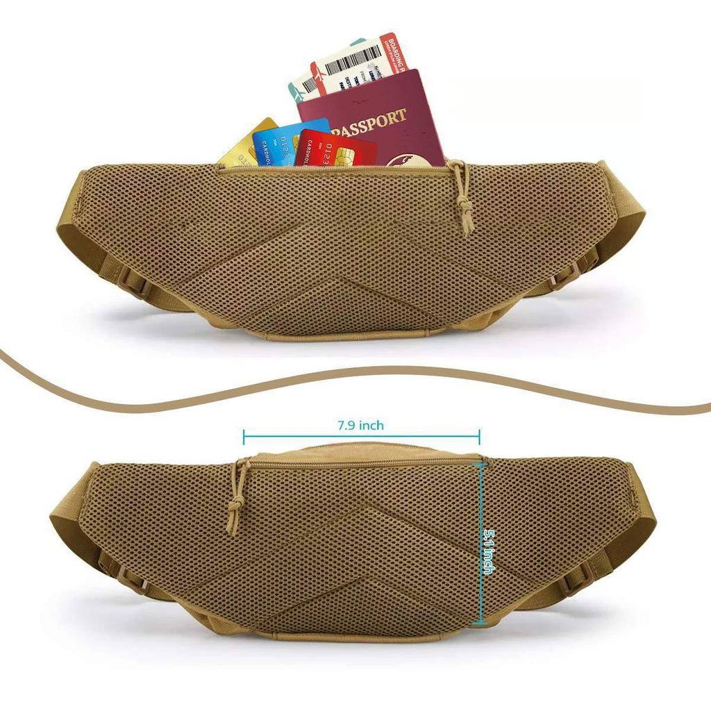 Унисекс многофункциональная поясная сумка для активного отдыха, спорта и хранения