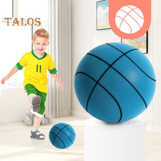 Бесшумный баскетбольный мяч для дриблинговых тренировок в помещении. Высокоплотный пенный баскетбольный мяч для тренировок в помещении. Бесшумный мяч.